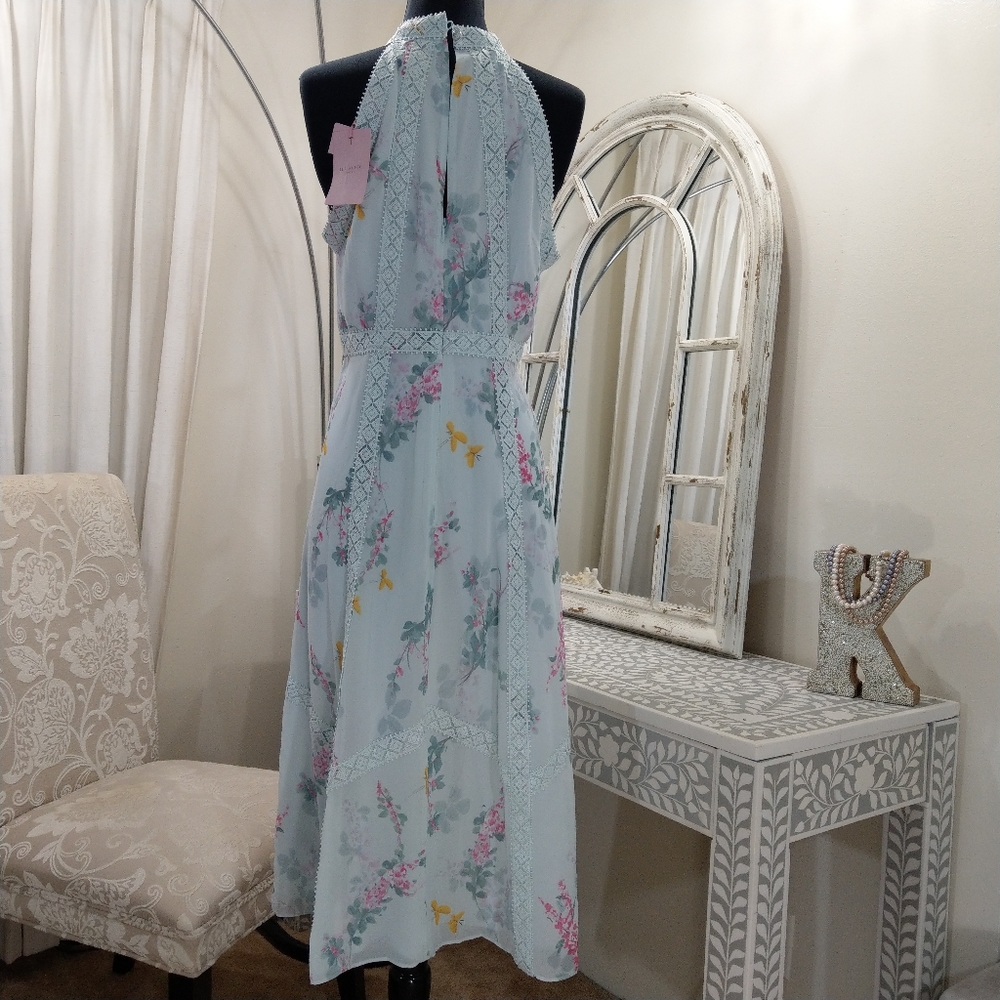 🍒NWT🍒 TED BAKER MIDI DRESS - Picture 11 of 13